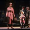 Kristi Coombs as Annie and Reid Shelton as Daddy Warbucks w. Grace in a scene from the New Orleans production of the musical "Annie."