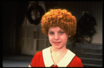 Kristi Coombs as Annie in a scene from the New Orleans production of the musical "Annie."