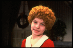 Kristi Coombs as Annie in a scene from the New Orleans production of the musical "Annie."