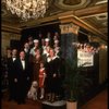 Entire cast posing in lobby of theatre of the New Orleans production of the musical "Annie."