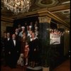 Entire cast posing in lobby of theatre of the New Orleans production of the musical "Annie."