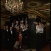 Entire cast posing in lobby of theatre of the New Orleans production of the musical "Annie."