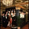Entire cast posing in lobby of theatre of the New Orleans production of the musical "Annie."