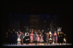 Entire cast in a scene from the New Orleans production of the musical "Annie."