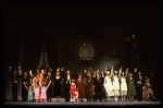 Entire cast in a scene from the New Orleans production of the musical "Annie."