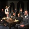 Kristi Coombs as Annie and Reid Shelton as Daddy Warbucks w. FDR in a scene from a touring company of the musical "Annie." (New Orleans)