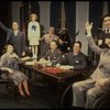 Kristi Coombs as Annie and Reid Shelton as Daddy Warbucks w. FDR in a scene from a touring company of the musical "Annie." (New Orleans)