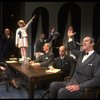 Kristi Coombs as Annie and Reid Shelton as Daddy Warbucks w. FDR in a scene from a touring company of the musical "Annie." (New Orleans)