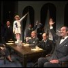 Kristi Coombs as Annie and Reid Shelton as Daddy Warbucks w. FDR in a scene from a touring company of the musical "Annie." (New Orleans)