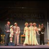 Kristi Coombs as Annie (4L) and Reid Shelton as Daddy Warbucks (3L) in a scene from a touring company of the musical "Annie." (New Orleans)