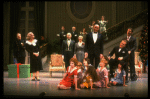 Entire cast in a scene from a touring company of the musical "Annie." (Louisville)