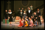 Entire cast in a scene from a touring company of the musical "Annie." (Louisville)