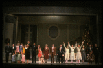 Entire cast in a scene from a touring company of the musical "Annie." (Louisville)