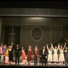 Entire cast in a scene from a touring company of the musical "Annie." (Louisville)