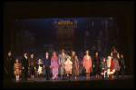Entire cast in a scene from a touring company of the musical "Annie." (Louisville)