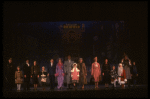 Entire cast in a scene from a touring company of the musical "Annie." (Louisville)