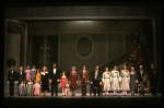 Entire cast in a scene from a touring company of the musical "Annie." (Louisville)