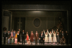 Entire cast in a scene from a touring company of the musical "Annie." (Louisville)