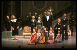 Entire cast in a scene from a touring company of the musical "Annie." (Louisville)