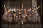 Orphans in a scene from a touring company of the musical "Annie." (Louisville)