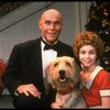 Roseanne Sorrentino as Annie and Harve Presnell as Daddy Warbucks w. Sandy in a scene from the touring company of the musical "Annie." (Louisville)