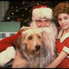 Roseanne Sorrentino as Annie w. Santa Claus and Sandy in a scene from the touring company of the musical "Annie." (Louisville)