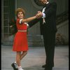 Bridget Walsh as Annie and Rhodes Reason as Daddy Warbucks in a scene from a touring company of the musical "Annie." (Fort Worth)