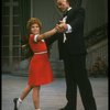 Bridget Walsh as Annie and Rhodes Reason as Daddy Warbucks in a scene from a touring company of the musical "Annie." (Fort Worth)