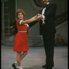 Bridget Walsh as Annie and Rhodes Reason as Daddy Warbucks in a scene from a touring company of the musical "Annie." (Fort Worth)