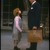 Bridget Walsh as Annie and Rhodes Reason as Daddy Warbucks in a scene from a touring company of the musical "Annie." (Fort Worth)