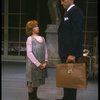 Bridget Walsh as Annie and Rhodes Reason as Daddy Warbucks in a scene from a touring company of the musical "Annie." (Fort Worth)