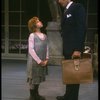 Bridget Walsh as Annie and Rhodes Reason as Daddy Warbucks in a scene from a touring company of the musical "Annie." (Fort Worth)