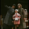 Bridget Walsh as Annie, Rhodes Reason as Daddy Warbucks and Lauren Mitchell as Grace in a scene from a touring company of the musical "Annie." (Fort Worth)