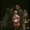 Bridget Walsh as Annie, Rhodes Reason as Daddy Warbucks and Lauren Mitchell as Grace in a scene from a touring company of the musical "Annie." (Fort Worth)