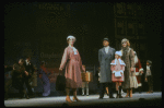 Bridget Walsh as Annie, Rhodes Reason as Daddy Warbucks and Lauren Mitchell as Grace in a scene from a touring company of the musical "Annie." (Fort Worth)