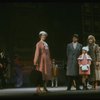 Bridget Walsh as Annie, Rhodes Reason as Daddy Warbucks and Lauren Mitchell as Grace in a scene from a touring company of the musical "Annie." (Fort Worth)