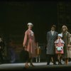 Bridget Walsh as Annie, Rhodes Reason as Daddy Warbucks and Lauren Mitchell as Grace in a scene from a touring company of the musical "Annie." (Fort Worth)