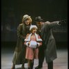 Bridget Walsh as Annie, Rhodes Reason as Daddy Warbucks and Lauren Mitchell as Grace in a scene from a touring company of the musical "Annie." (Fort Worth)