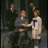 Bridget Walsh as Annie, Rhodes Reason as Daddy Warbucks and Jack Denton as FDR in a scene from a touring company of the musical "Annie." (Fort Worth)