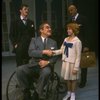 Bridget Walsh as Annie, Rhodes Reason as Daddy Warbucks and Jack Denton as FDR in a scene from a touring company of the musical "Annie." (Fort Worth)