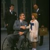 Bridget Walsh as Annie, Rhodes Reason as Daddy Warbucks and Jack Denton as FDR in a scene from a touring company of the musical "Annie." (Fort Worth)