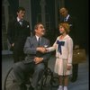 Bridget Walsh as Annie, Rhodes Reason as Daddy Warbucks and Jack Denton as FDR in a scene from a touring company of the musical "Annie." (Fort Worth)