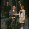 Bridget Walsh as Annie, Rhodes Reason as Daddy Warbucks and Jack Denton as FDR in a scene from a touring company of the musical "Annie." (Fort Worth)