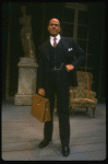 Rhodes Reason as Daddy Warbucks in a scene from a touring company of the musical "Annie." (Fort Worth)