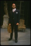 Rhodes Reason as Daddy Warbucks in a scene from a touring company of the musical "Annie." (Fort Worth)