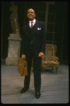 Rhodes Reason as Daddy Warbucks in a scene from a touring company of the musical "Annie." (Fort Worth)