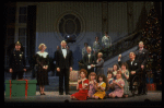 Entire cast in a scene from a touring company of the musical "Annie."