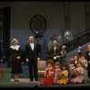 Entire cast in a scene from a touring company of the musical "Annie."
