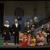 Entire cast in a scene from a touring company of the musical "Annie."