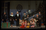 Entire cast in a scene from a touring company of the musical "Annie."
